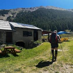 Kaffeepause in Chalets des Ayes