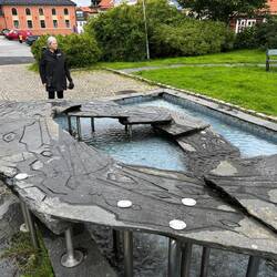 Fountain in a Public Park