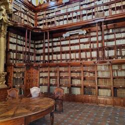 Urige Bibliothek Palafoxiana, die älteste Amerikas 📜