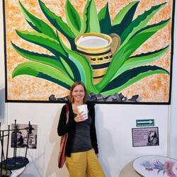 Den Agavensaft gibt es auch to-go 🌵