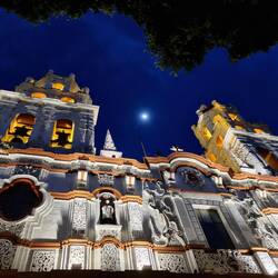 Jesuiten-Kirche im Mondlicht 🌙