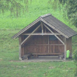 Schutzhütte am Eichener See