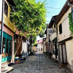 Old town bazaar