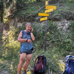 Kurzes Telefonat mit dem Büro 😊