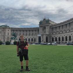 The Hofberg, where there were horse drawn carts everywhere