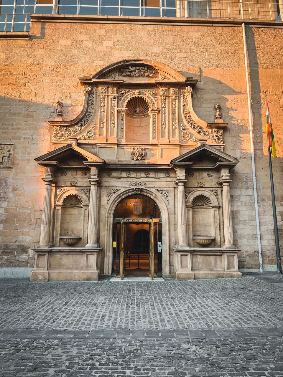 Start aus Logroño gegen 7:50 Uhr