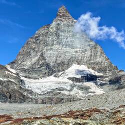 The North face of the Matterhorn