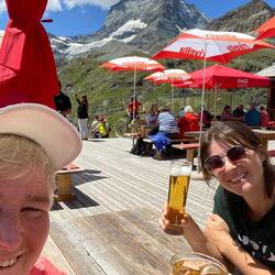 A little break at halfway point at 10,000 ft!