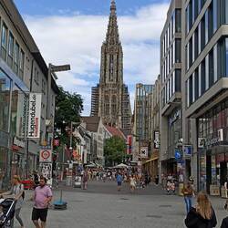 Tallest steeple in the world, 161 meters, 768 steps.