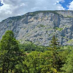 Landscape around the falls