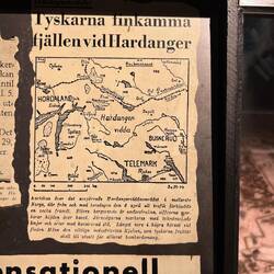 German Activity in Hardanger and Telemark