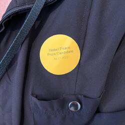 Entry Ticket to Nobel Peace Prize Exhibit