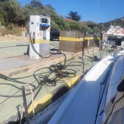 Tankstopp in Santa Teresa Gallura