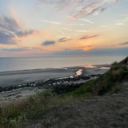 Blick vom Stellplatz aus!