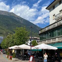 Cafe where we had a great lunch