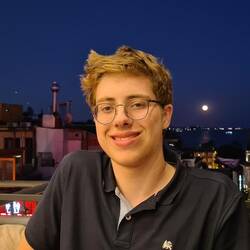 Full moon over the Sea of Marmara