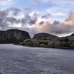 Aussicht von der Straße