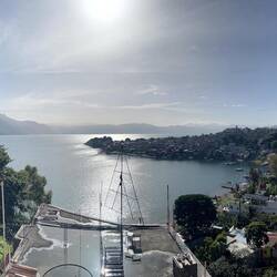 Aussicht aus unserem Apartment