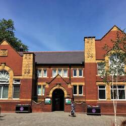 The former Carnegie Library, now a museum