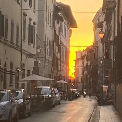 Sunset in Florence