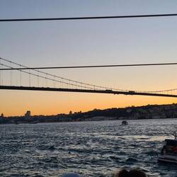 Bridge connecting Europe and Asia