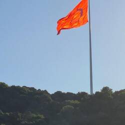 World's biggest flag..lots of those..