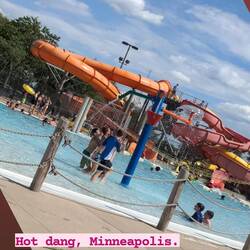 Our neighborhood pool!