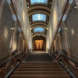 Stairway Up to the French Collection