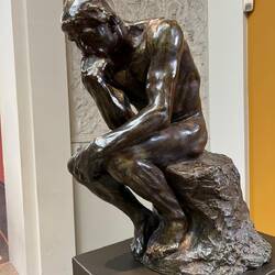 "The Thinker" by Auguste Rodin