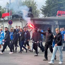 Riot Police Standing By