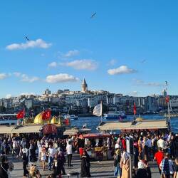 Unlike the Ottoman side, where all is a market up and down the hill