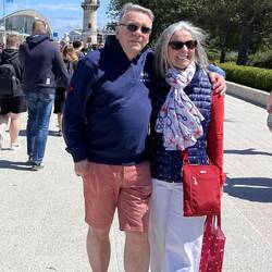 Captain Knudsen and Laura