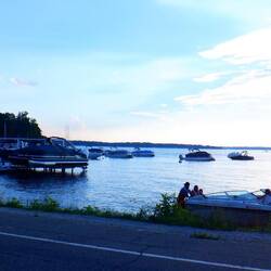 Lake Geneva around 19:00