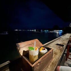 The cocktails we didn't like - worth it for the chest