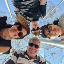 The umbrella installation