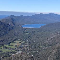 Boroka lookout, over looking Lake Bellfield