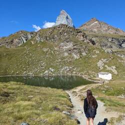 "The surface of the Schwarzsee (“black lake”) is indeed often very dark, even black."