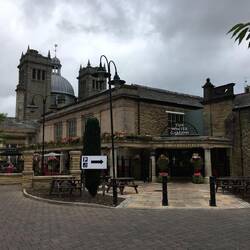 The back patio of the Winter Gardens