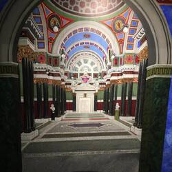 A picture of how the Turkish Bath area looked in its heyday.