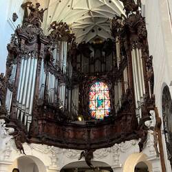 Organ with 8,000 pipes at Oliwa Church