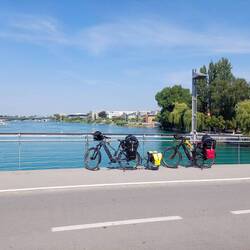 In Konstanz über den Rhein