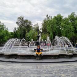 Unterwegs im Park Alameda Central ⛲️