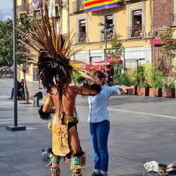 Ein schamanisches Reinigungsritual? 😶‍🌫️