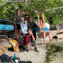 Sushi Picknick Secret Beach mit den Worktradern und Boss Lou