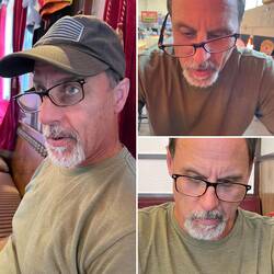 He finally tore the other arm off after I told him I could NOT look at him anymore!