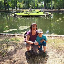 Hofgarten Neues Schloss: Schwaneninsel mit Thetis und Tritonen