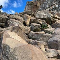 Hier ist kraxeln angesagt