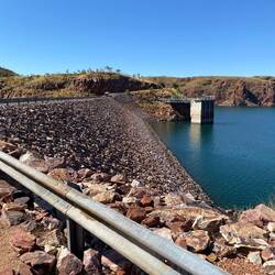 Lake argyle dam