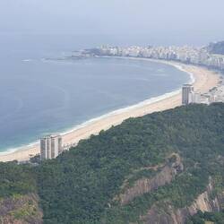 Die Copacabana von oben