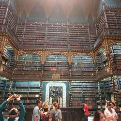 Harry-Potter-Felling in Rio - die königlich-portugiesische Bibliothek